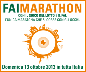 Domenica13 ottobre 2013 torna la FAIMARATHON in più di 90 città italiane