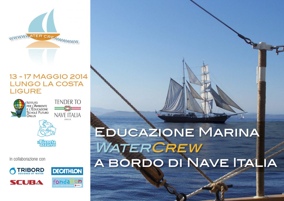 Educazione Marina WaterCrew  a bordo di Nave Italia