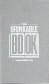 Drinkablebook – Il libro che depura l’acqua.